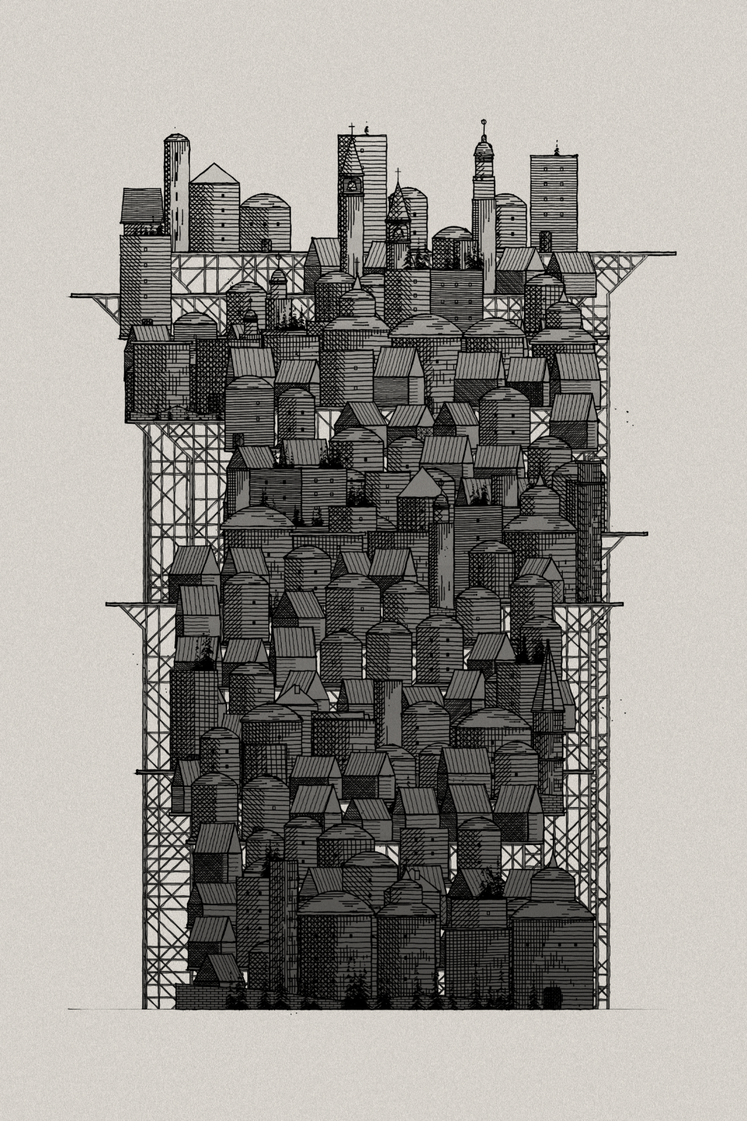 The City #195 static NFT preview
