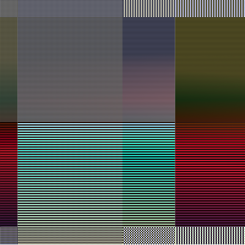 "Gradient Framework" #45 static NFT preview