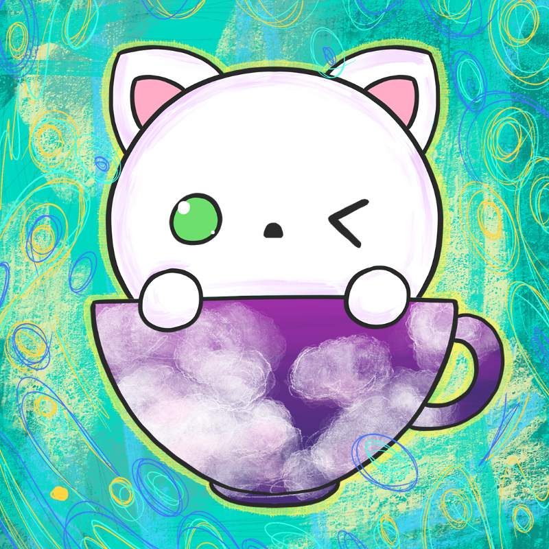 Cupkitties #41 static token preview