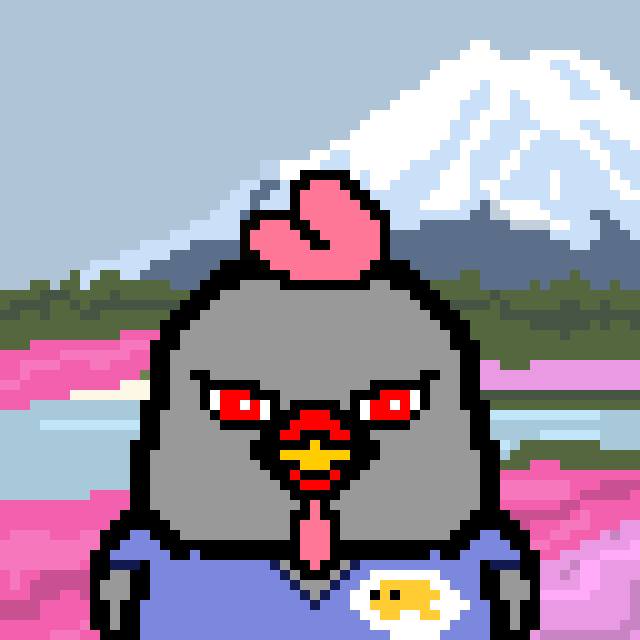 pxlChicks Japonica #24 static token preview