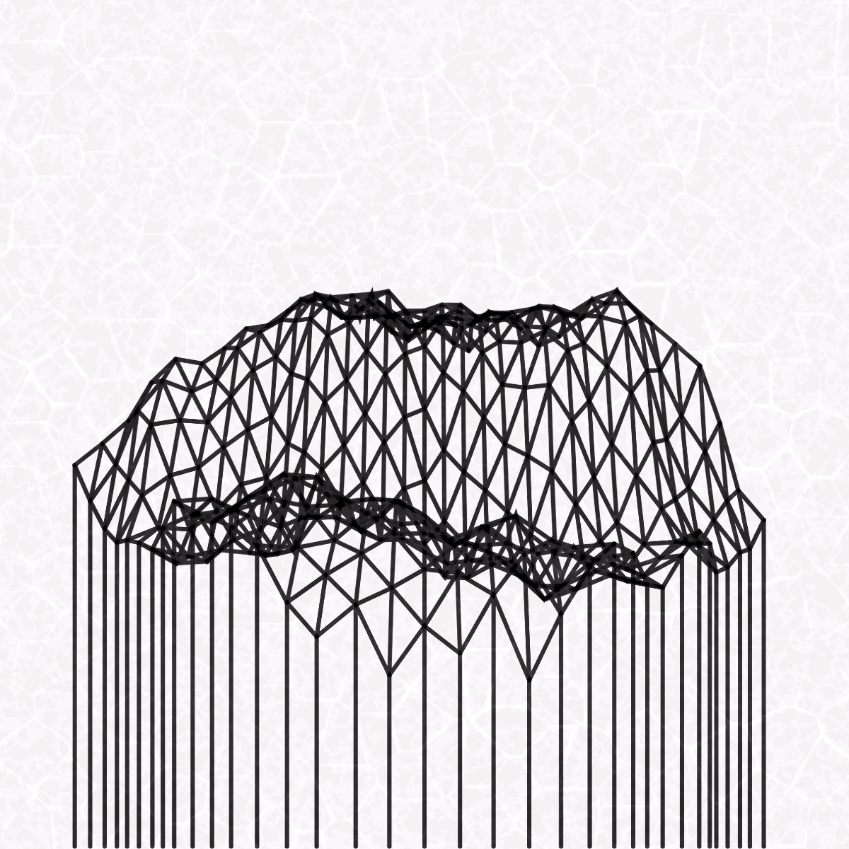 Plottable Wireframe (8 frames) #88 static NFT preview