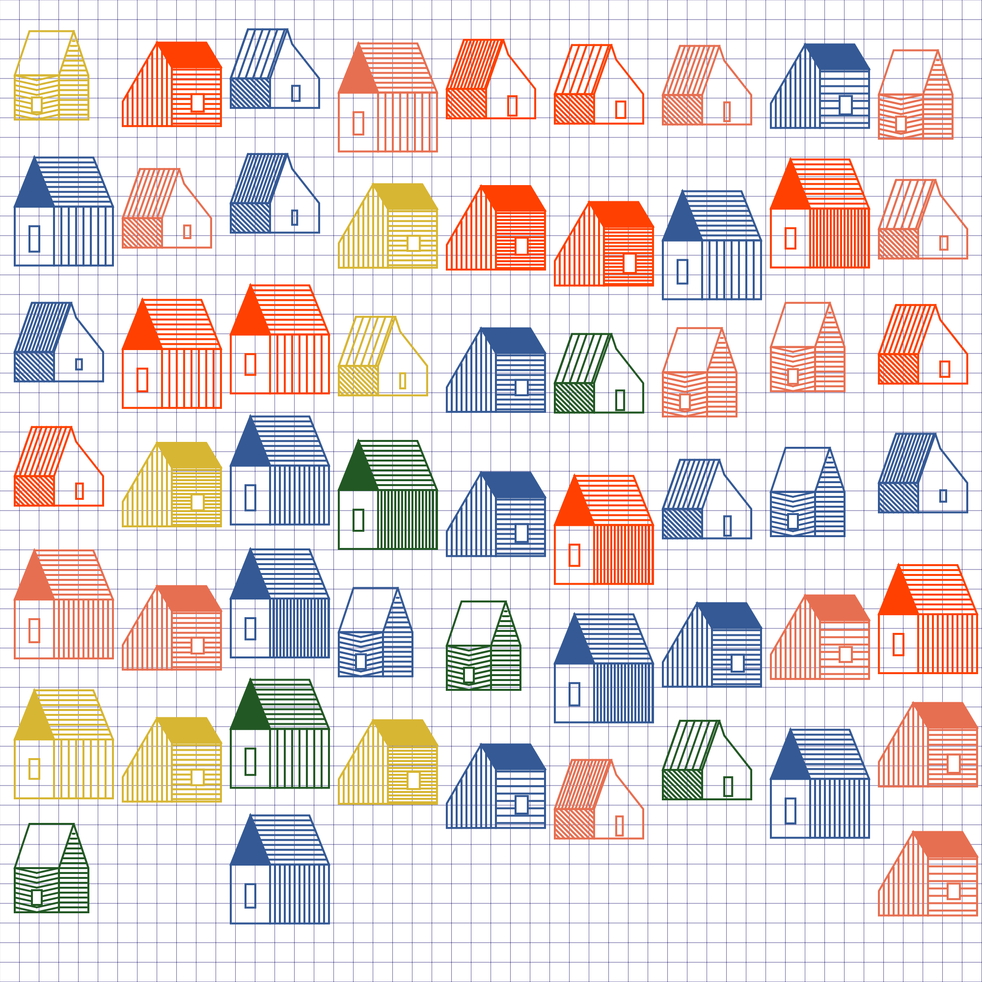 paper village #31 static NFT preview