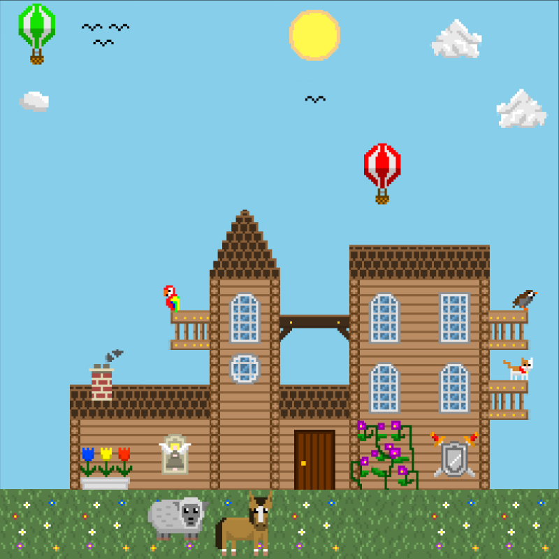 2D Mansion #963 static token preview