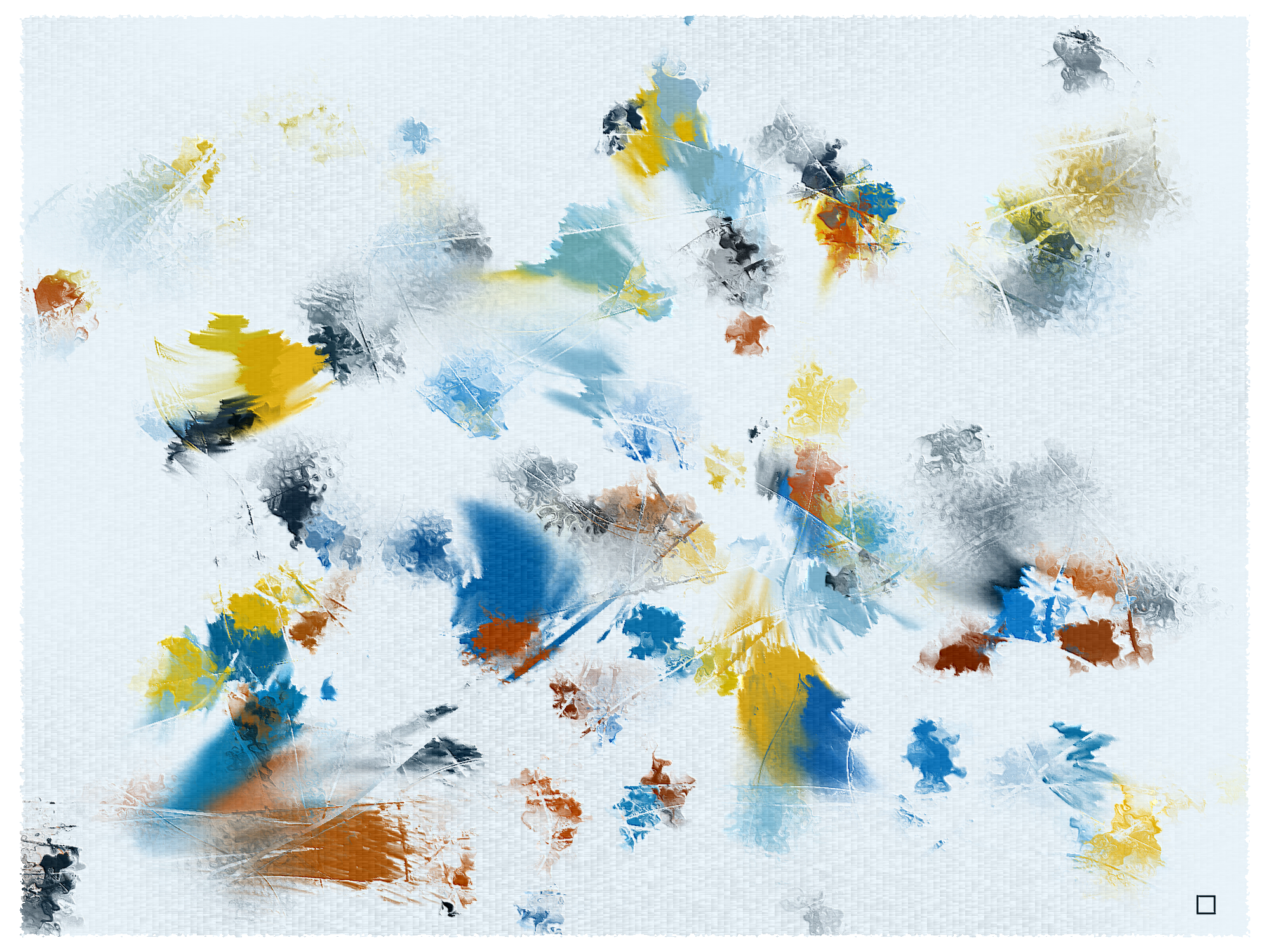 Chromatographies #105 static NFT preview