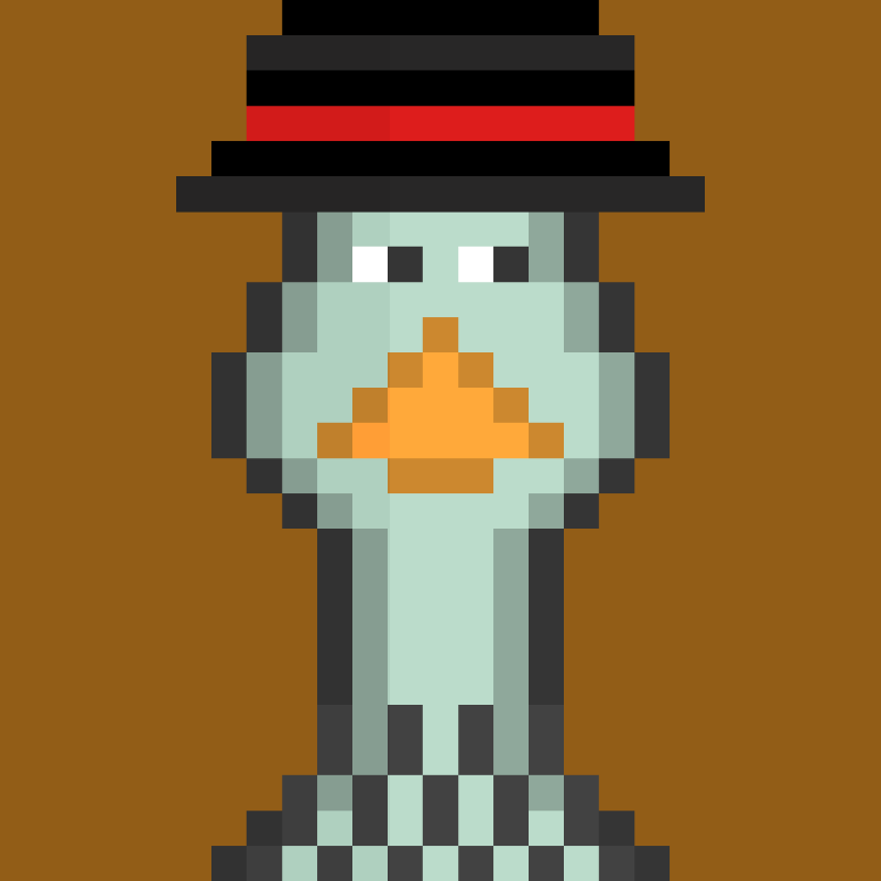 Morixels Goose #361 static NFT preview