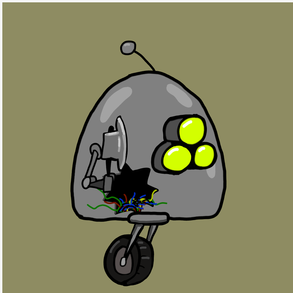 Evil Robots #58 static token preview