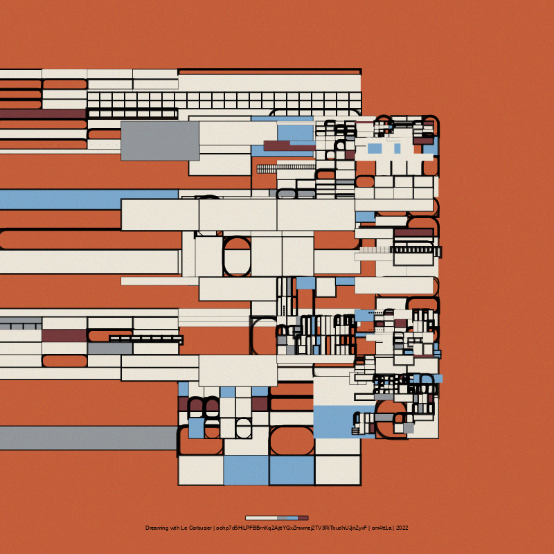 Dreaming with Le Corbusier #38 static NFT preview