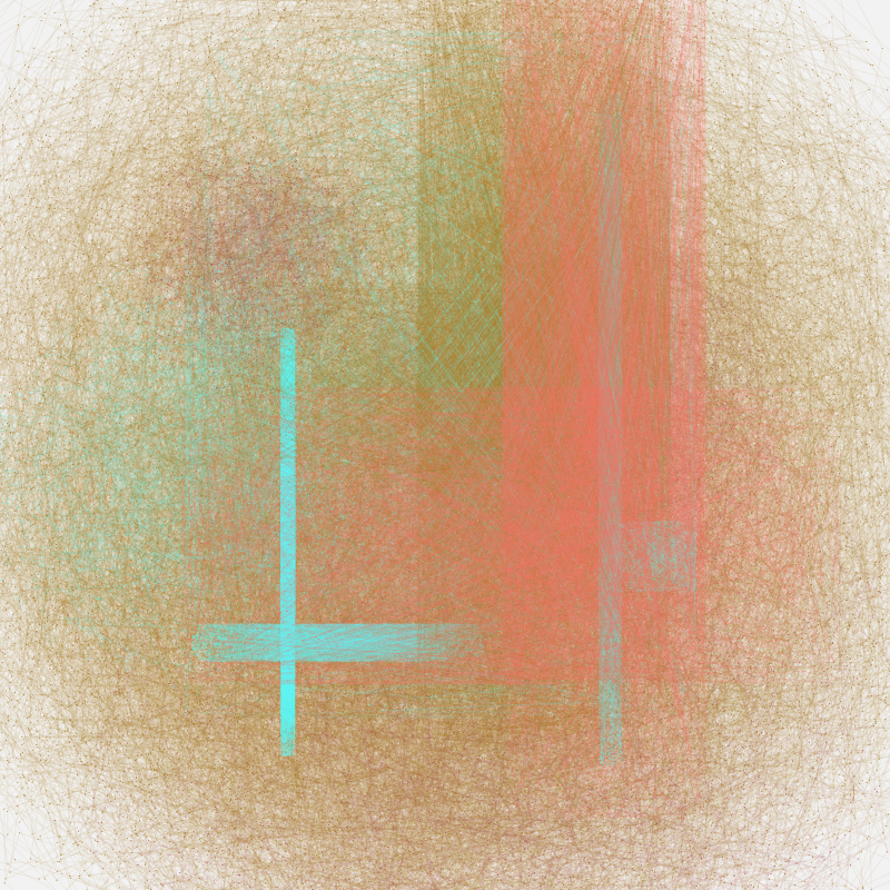 Coloring With Lines #448 static NFT preview