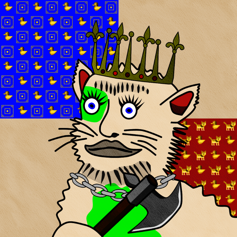 Famous Medieval Cat #36 static token preview