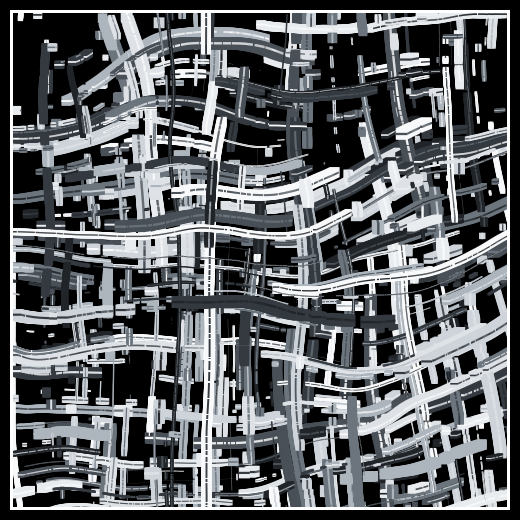 Traffic jam #56 static NFT preview