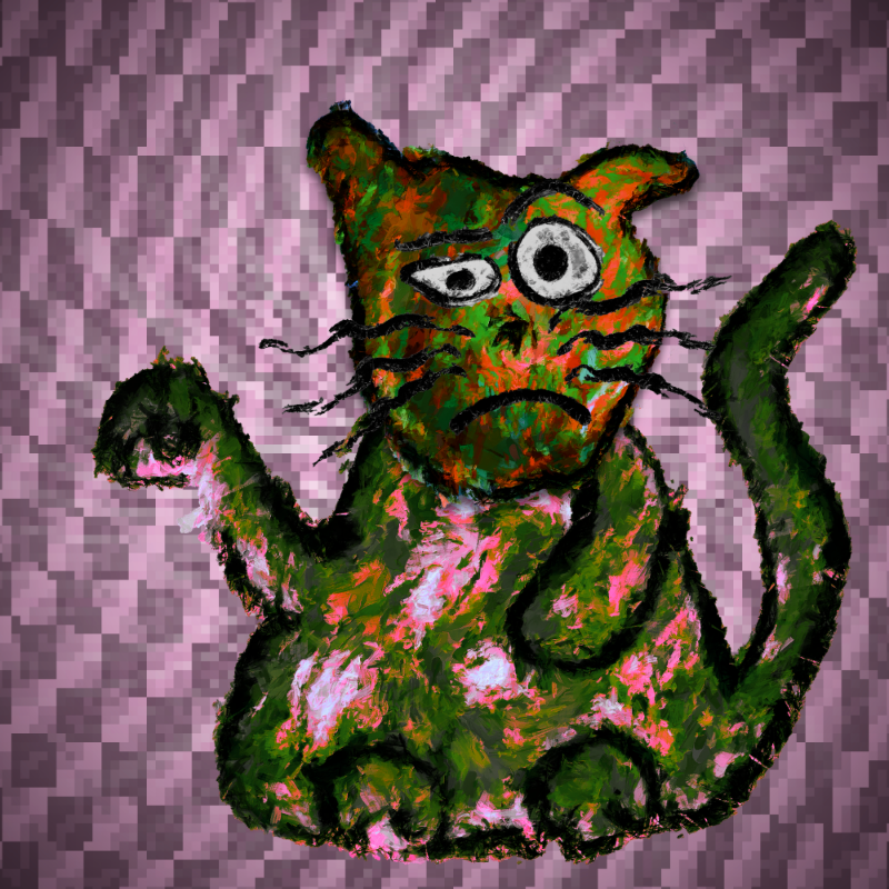 Creepocats 2.0 #63 static NFT preview