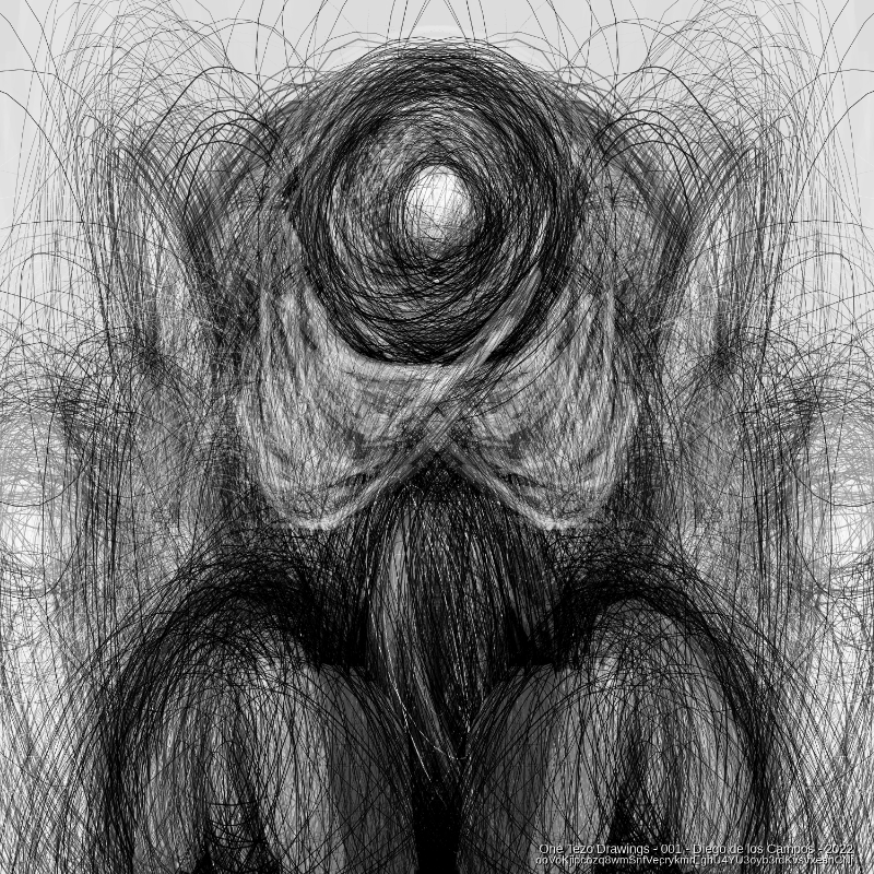 One Tezo Drawings #49 static token preview