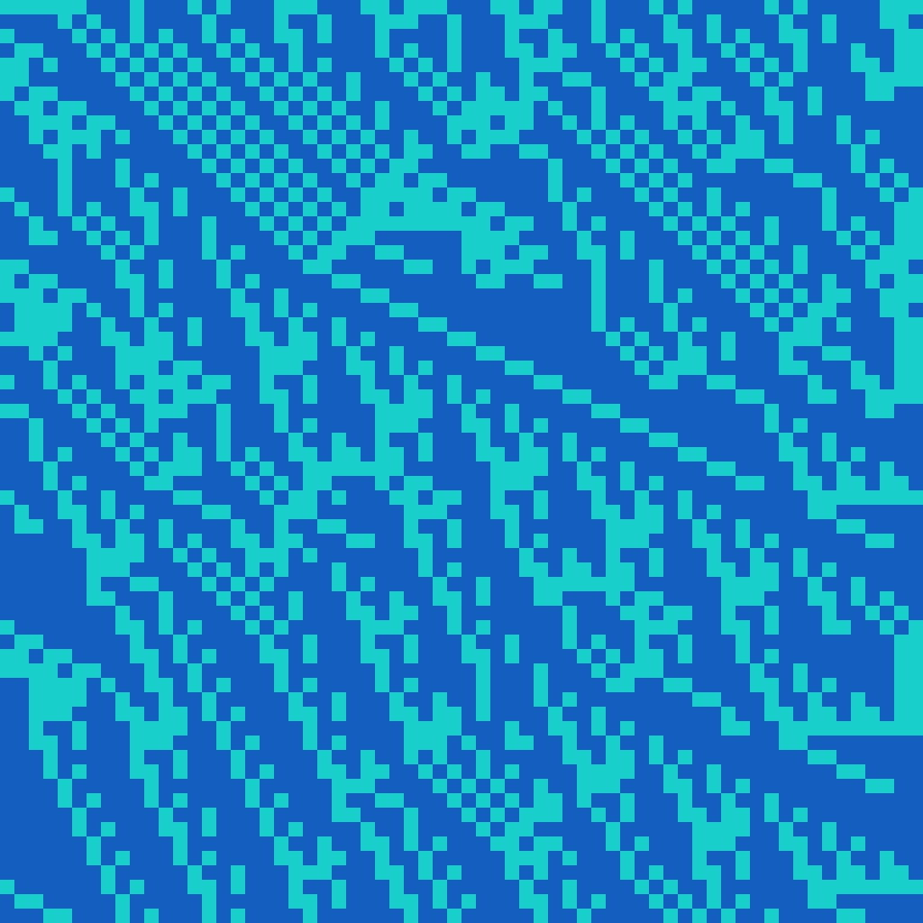 Blending Neighbors Cellular Automata #19 static token preview