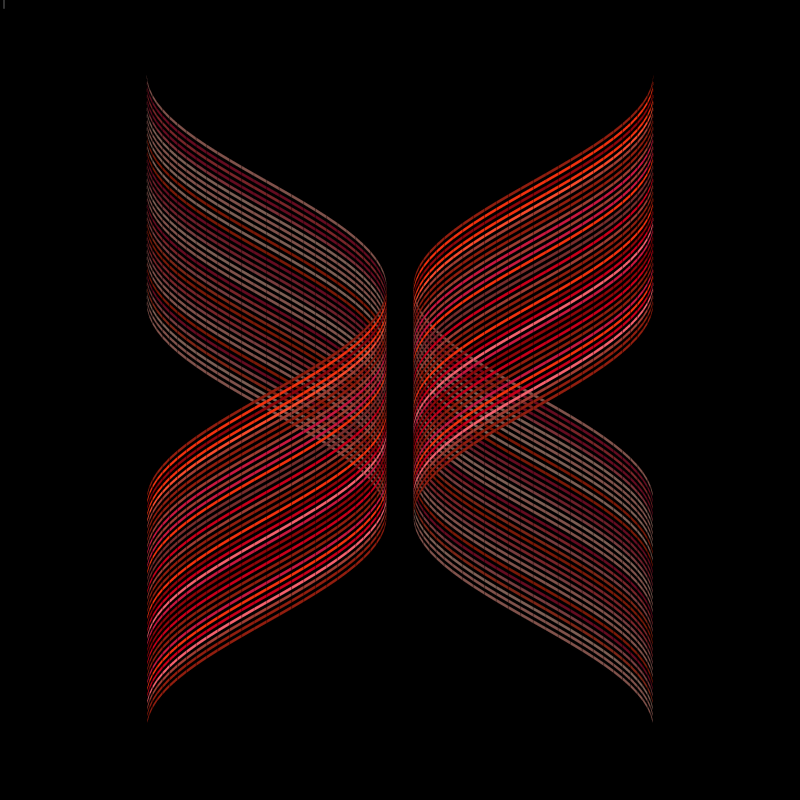 Kinetic Butterfly regen #250 static NFT preview
