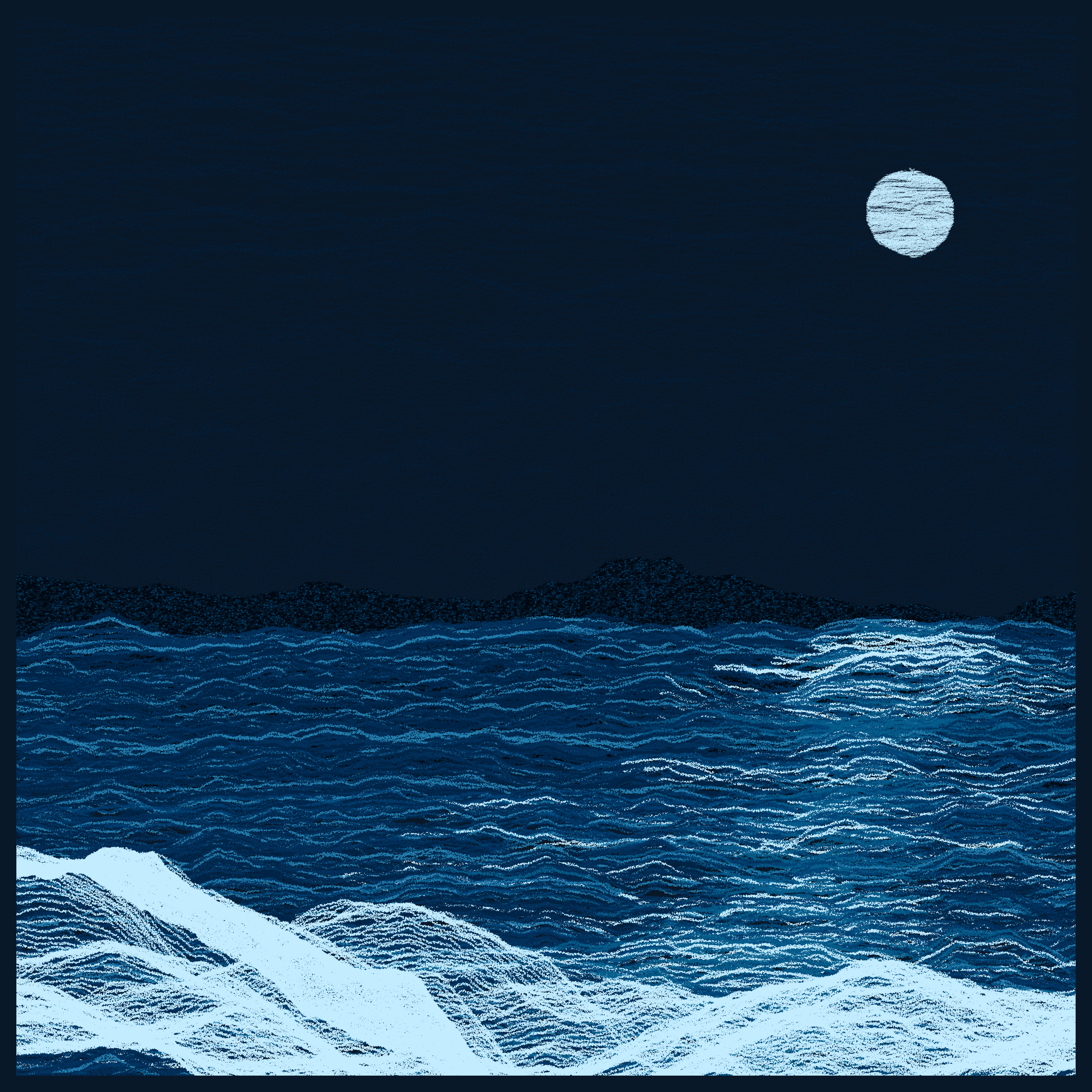 Moonlit Sea #216 static token preview