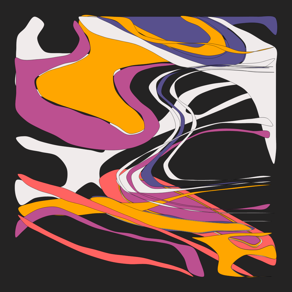 Geometric colorful shapes 3 #99 static token preview