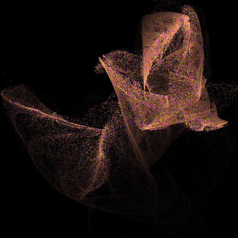 Fractal Amoeba #488 static token preview