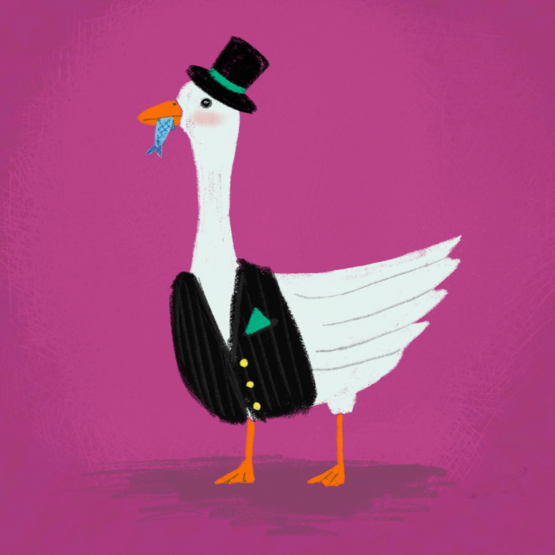 Silly Goose #40 static token preview