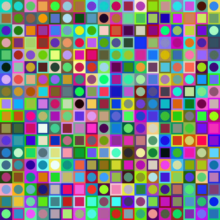 Square Dot Composition #408 static NFT preview