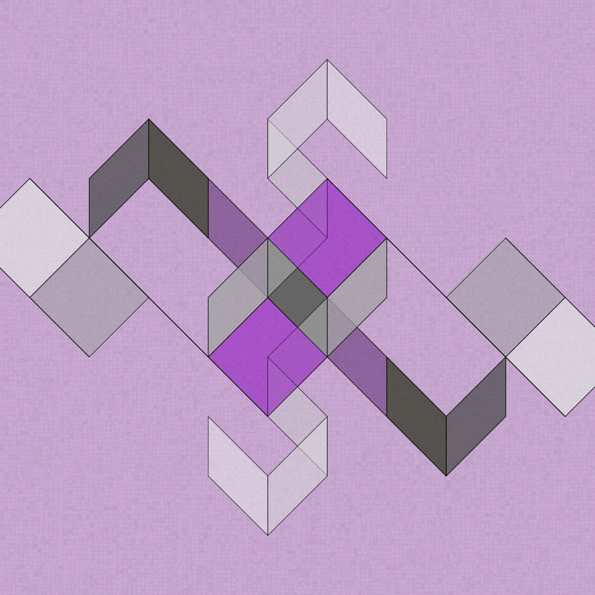 Parallelogram Construction #260 static NFT preview