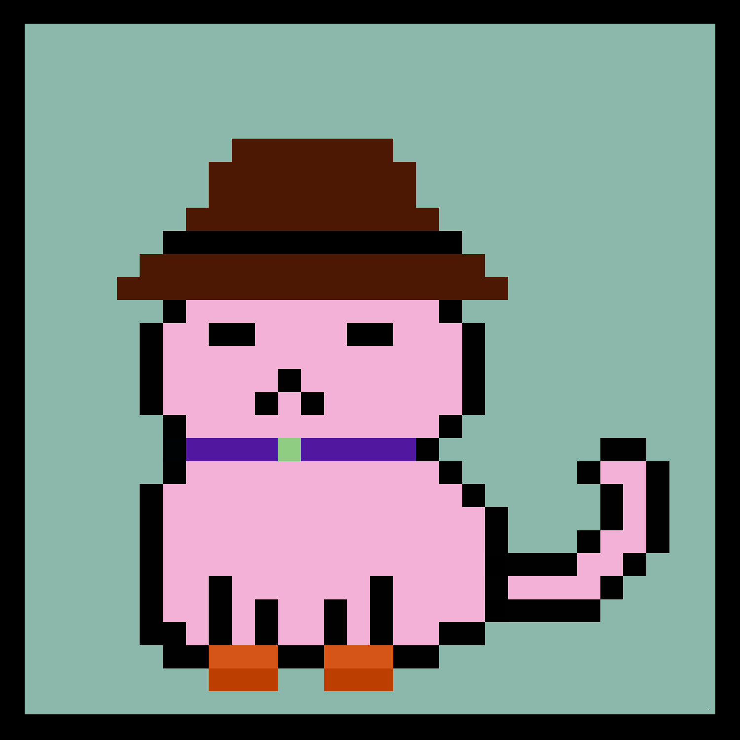 Lazy Kitties #785 static token preview