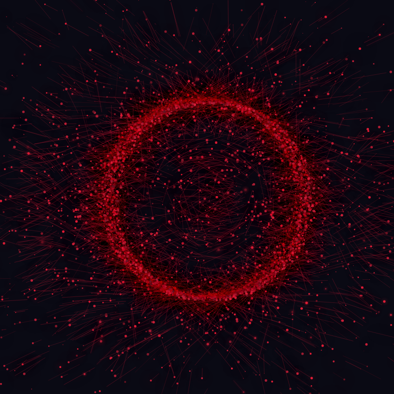 Supernova Scatter #22 static NFT preview