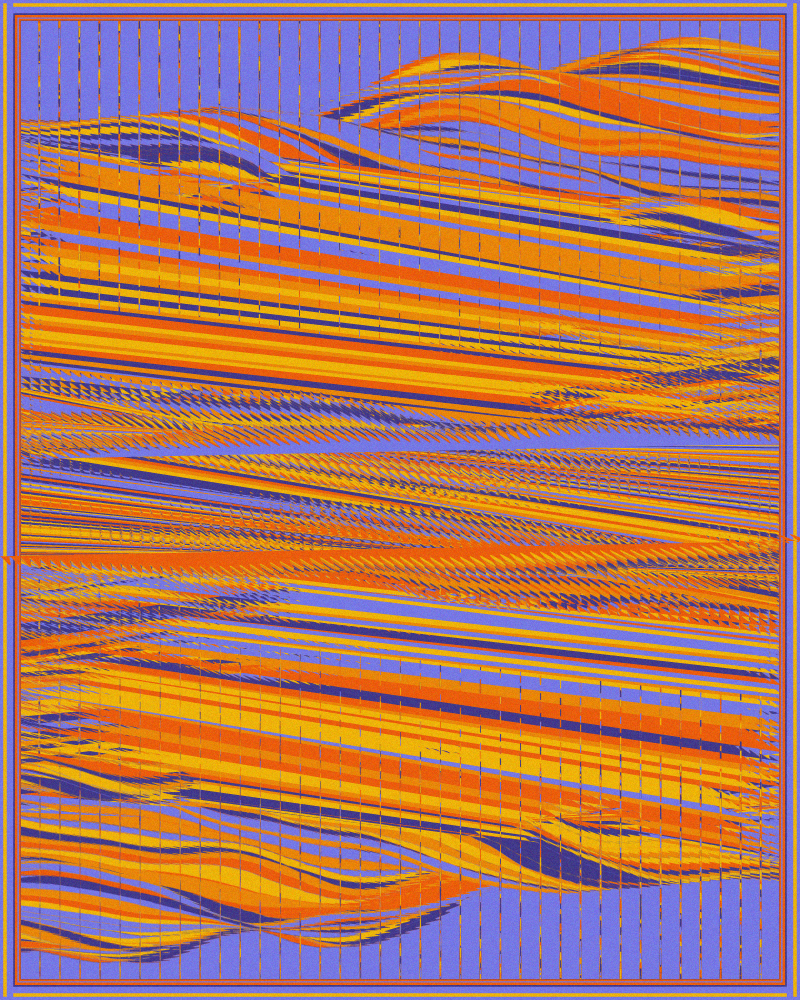 Storm on the Mountains #100 static NFT preview