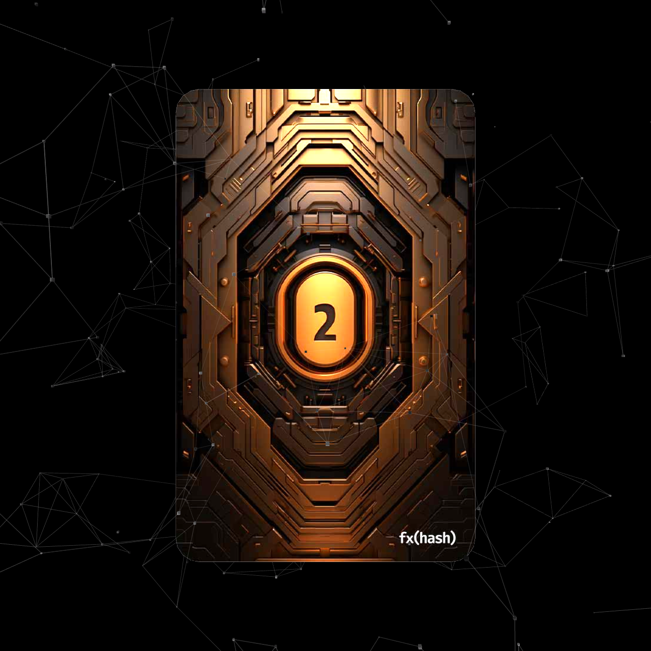 FXHash 2.0 Card #335 static NFT preview