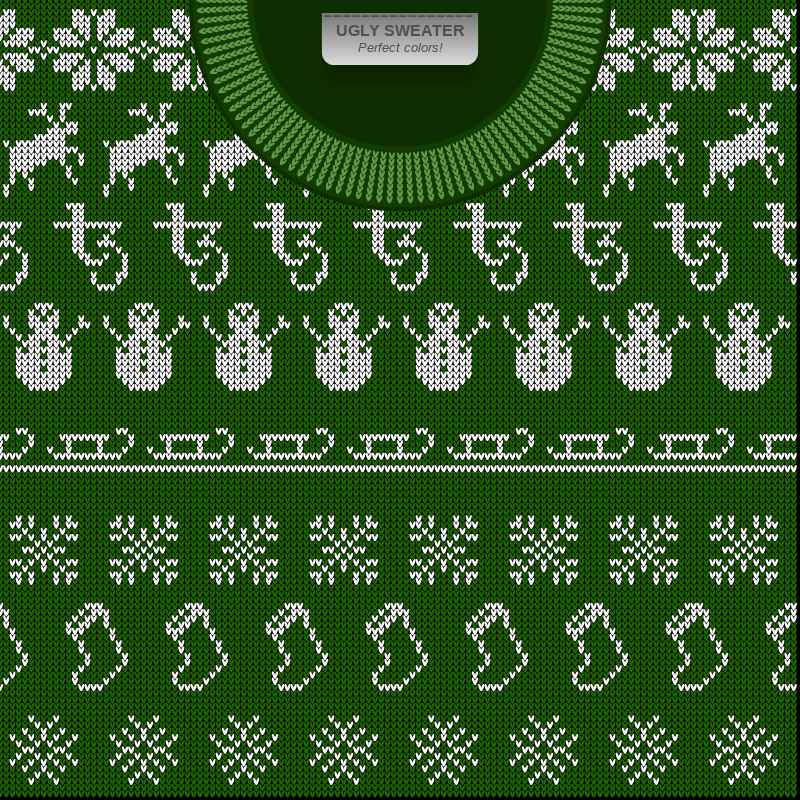 Ugly Sweaters #112 static token preview