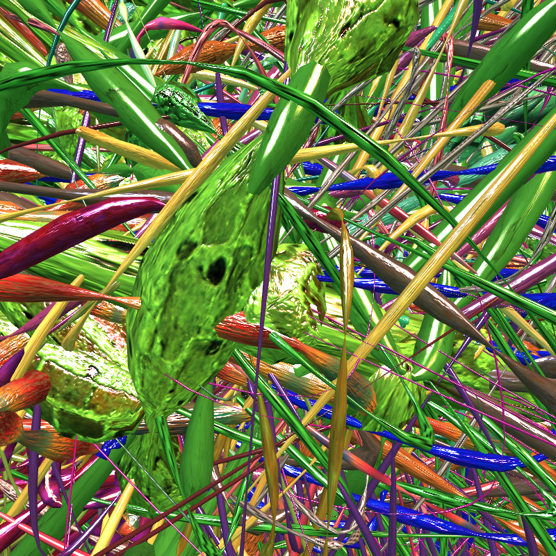 Prismatic Thickets #473 static NFT preview