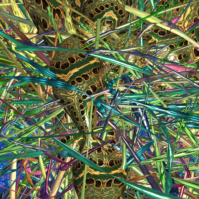 Prismatic Thickets #454 static token preview