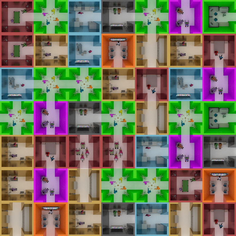 Harlequin block building 2.0 #25 static NFT preview