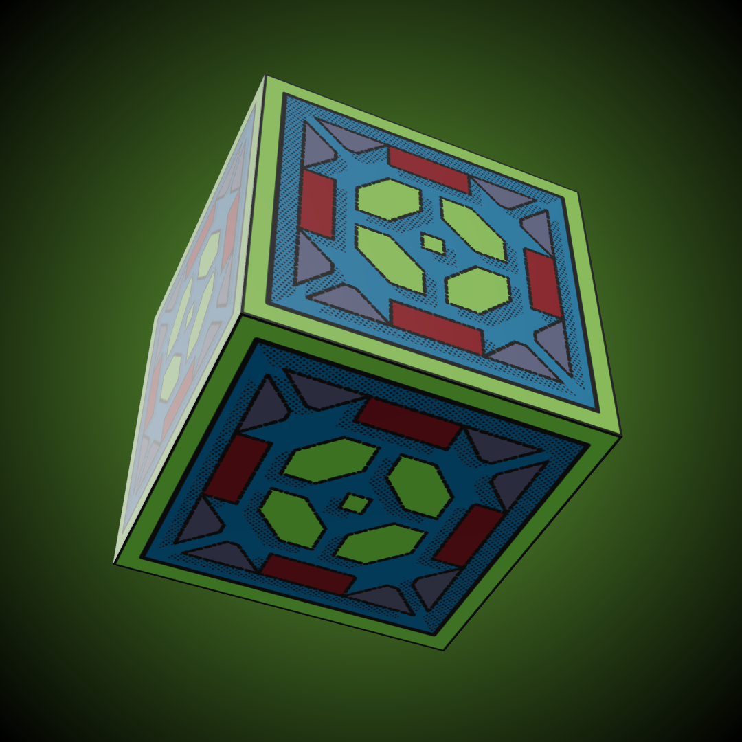 🧊 MYSTERY CUBE GEN1 #101 static NFT preview