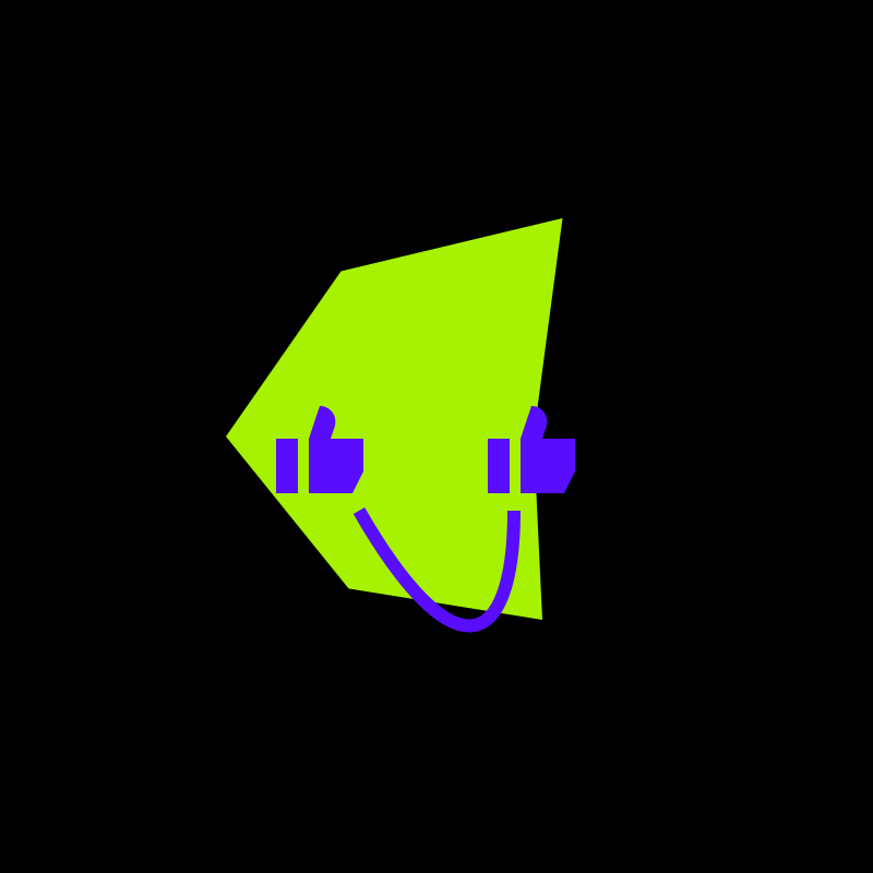 Abstract Faces #18 static NFT preview
