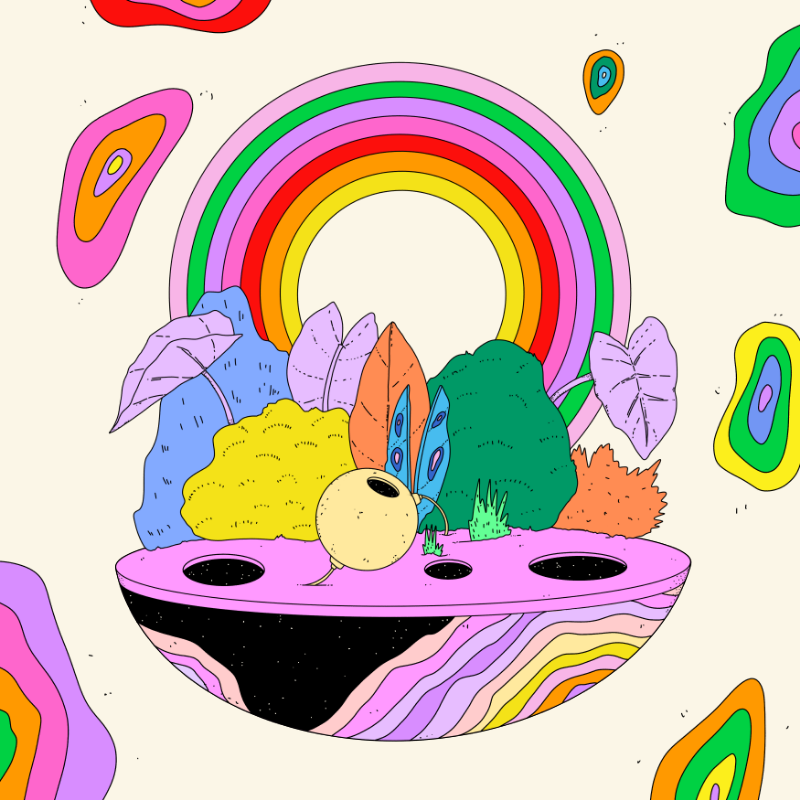 🌈🌴🪐 #228 static token preview