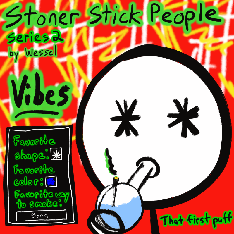 Stoner Stick People Series 2 #53 static token preview