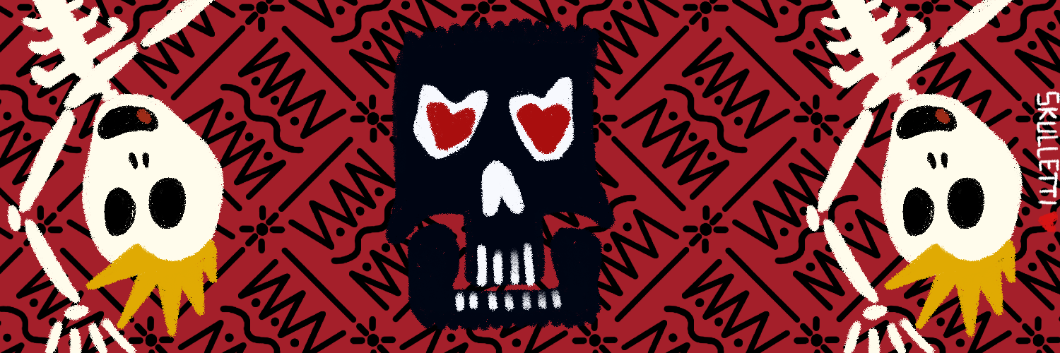 SKULLETTI TWITTER BANNER #144 static token preview