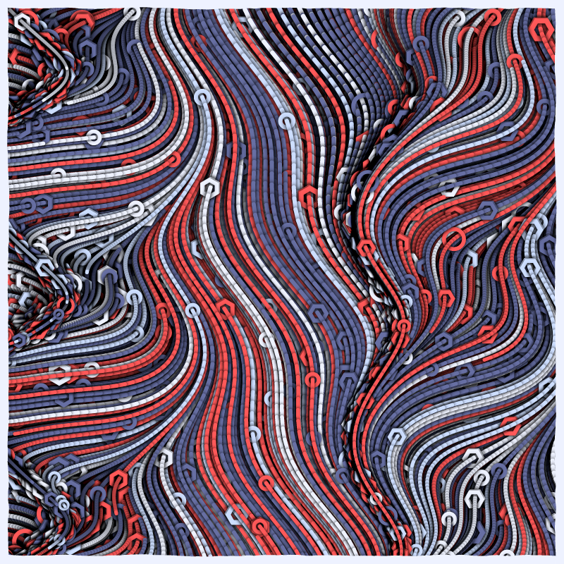 Wires #166 static NFT preview