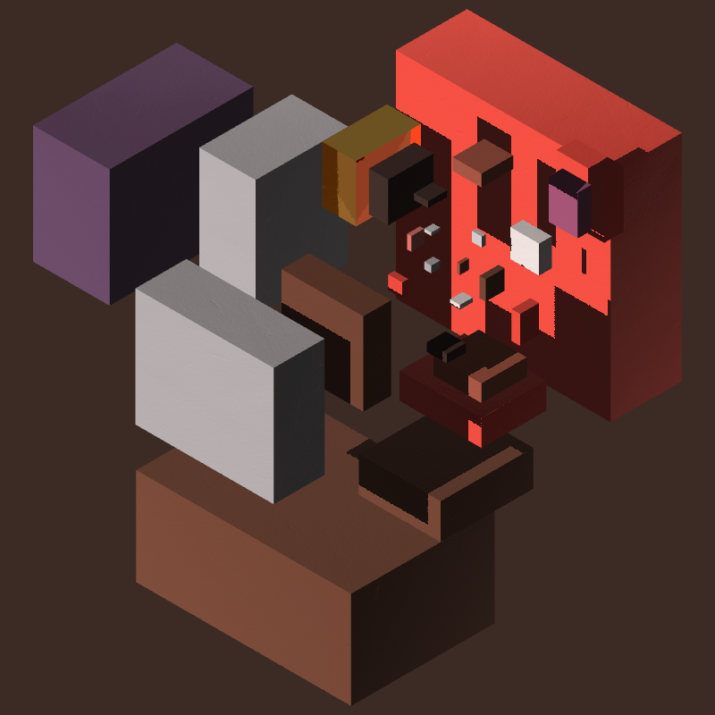 Self-assembly #81 static NFT preview