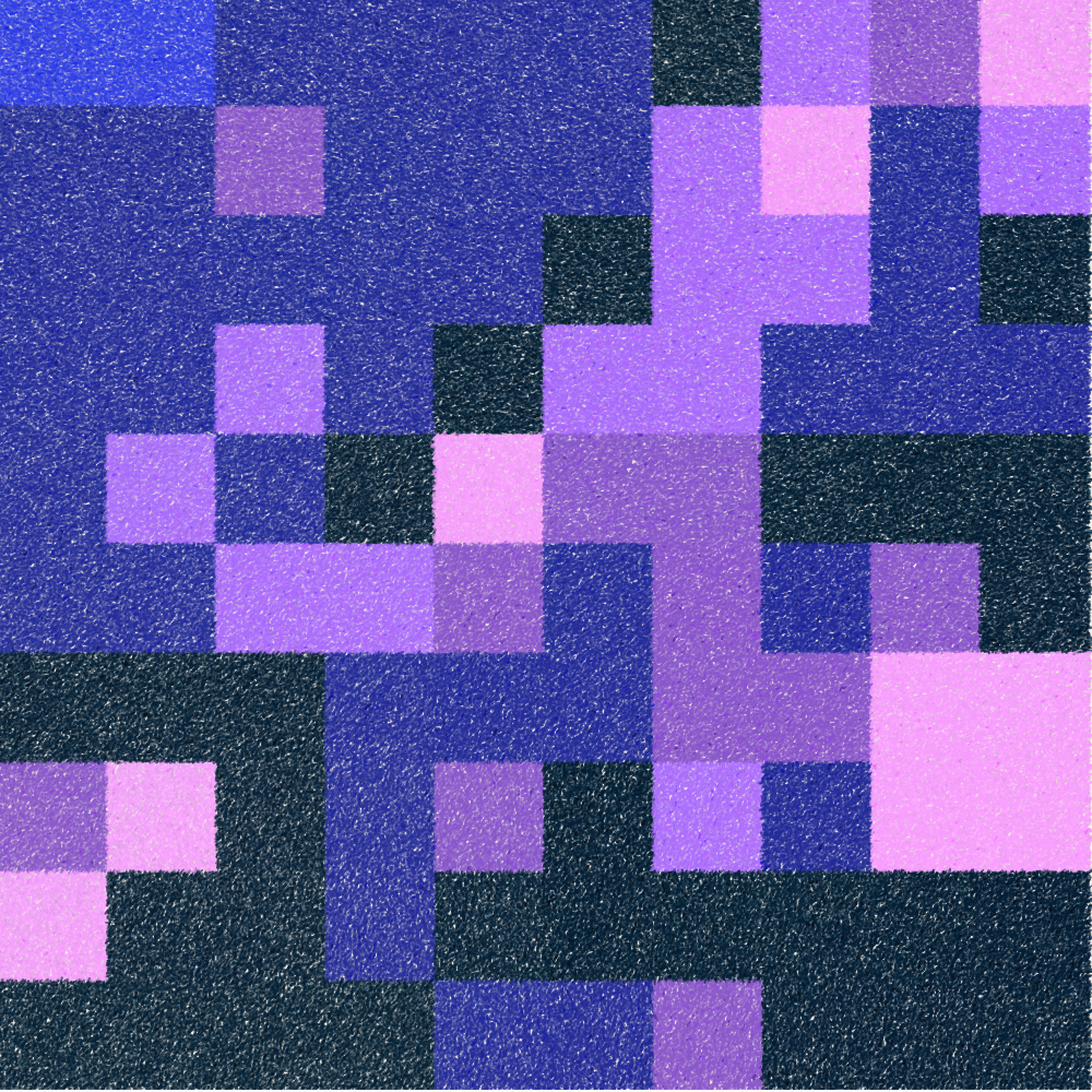 Hydrangea & Patchwork #375 static NFT preview