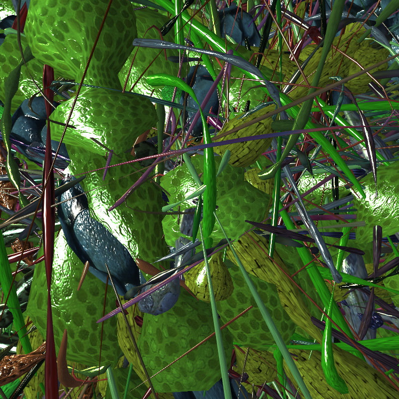 Prismatic Thickets #86 static NFT preview