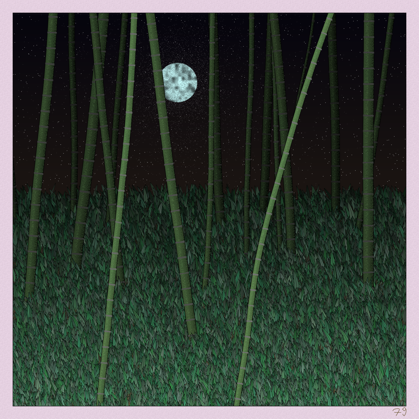Bamboo #42 static NFT preview