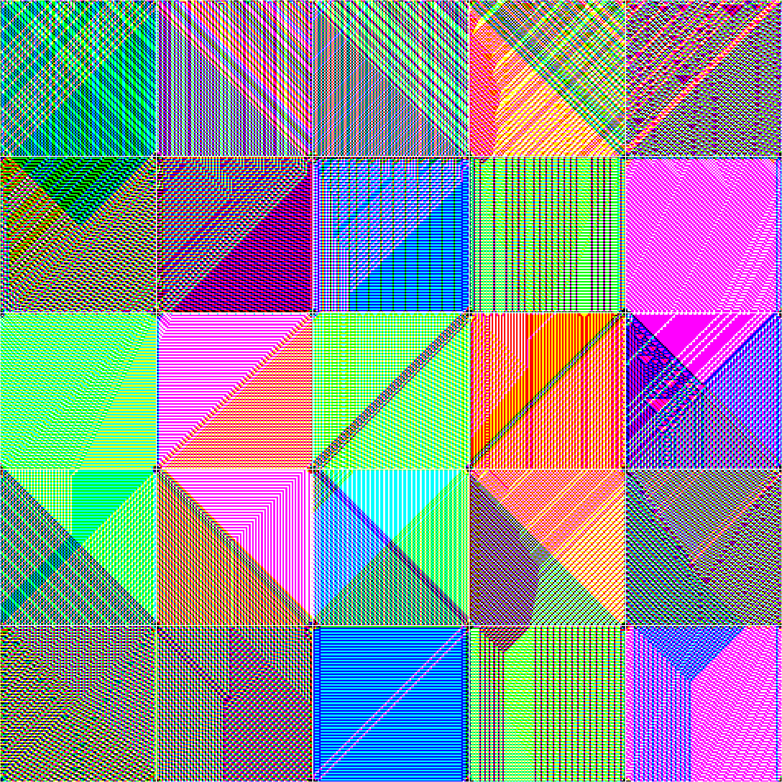 RULES (for Elementary Cellular Automata) #154 static NFT preview