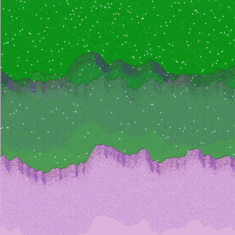 Glitched Mountains GT #185 static token preview