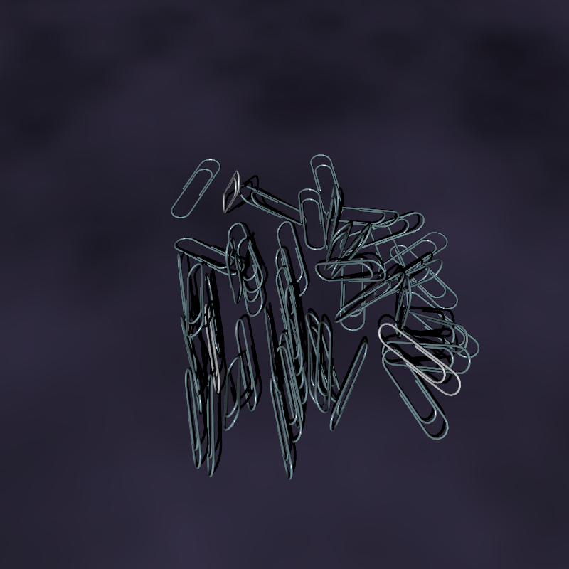 Paperclip $#@! v1.001 #72 static NFT preview