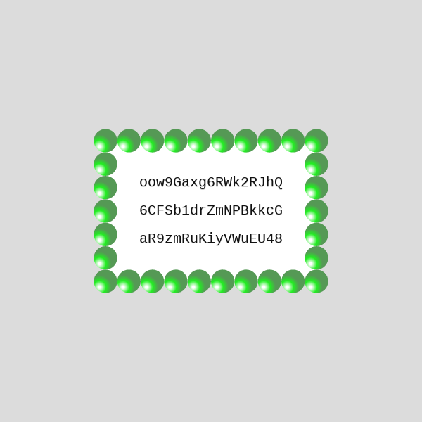Frame of the operation hash #2 static token preview