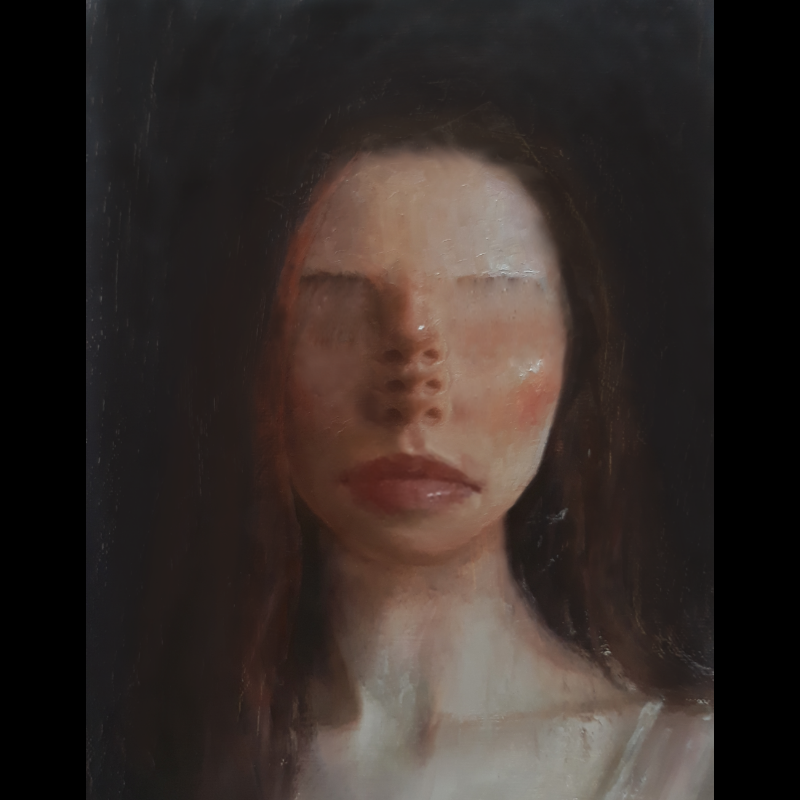 Random portrait #34 static NFT preview