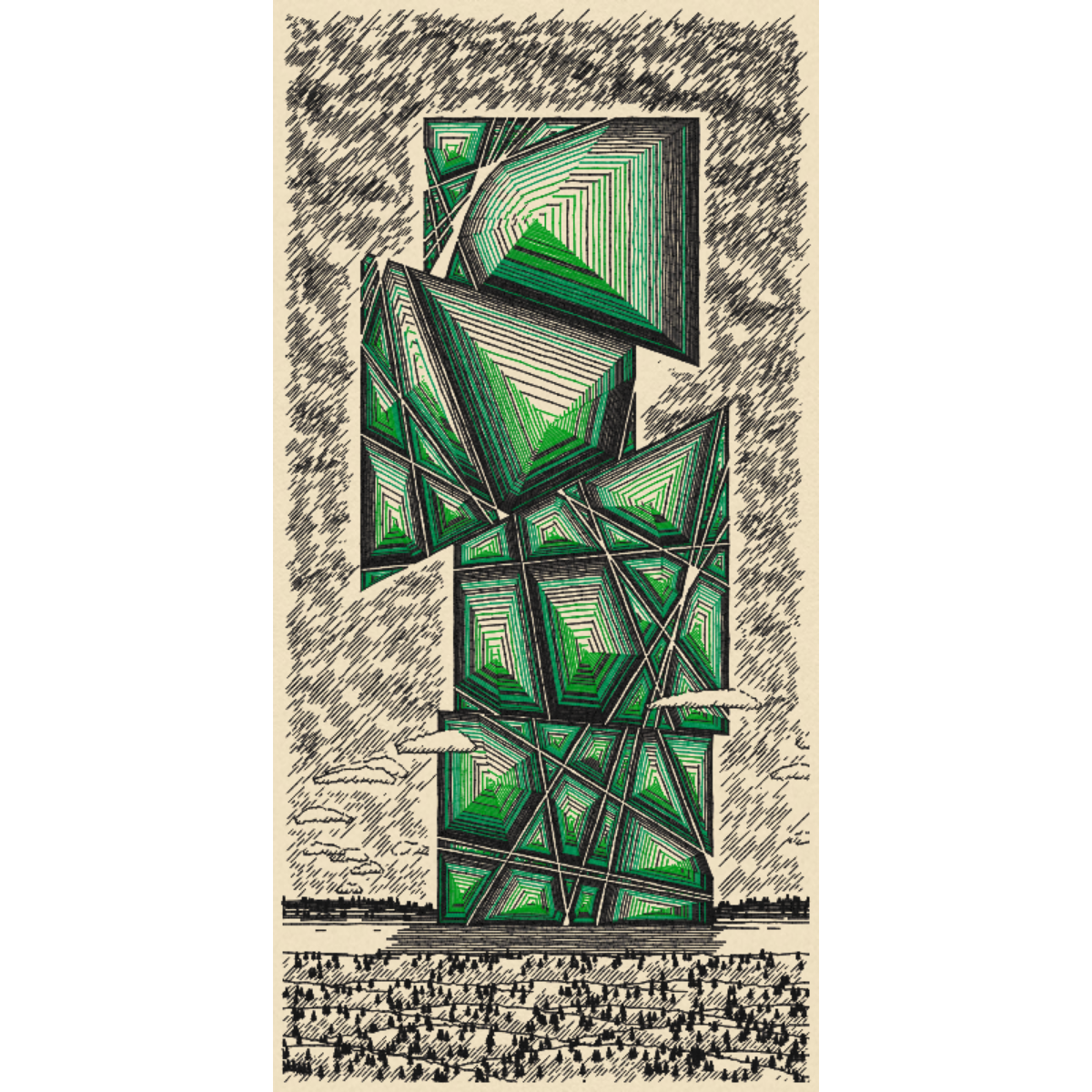 Shattered Obelisks #46 static token preview