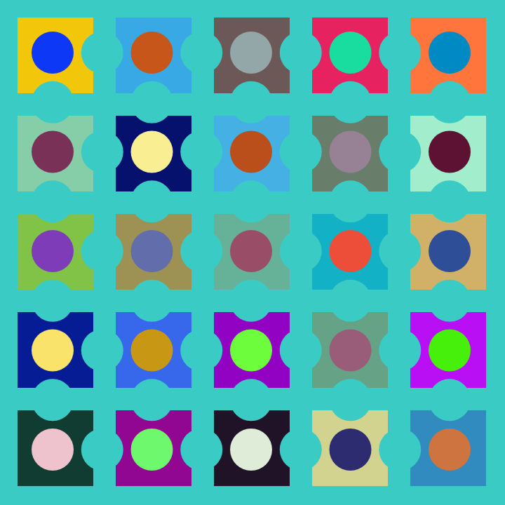 Complementary Dot Logic #189 static NFT preview