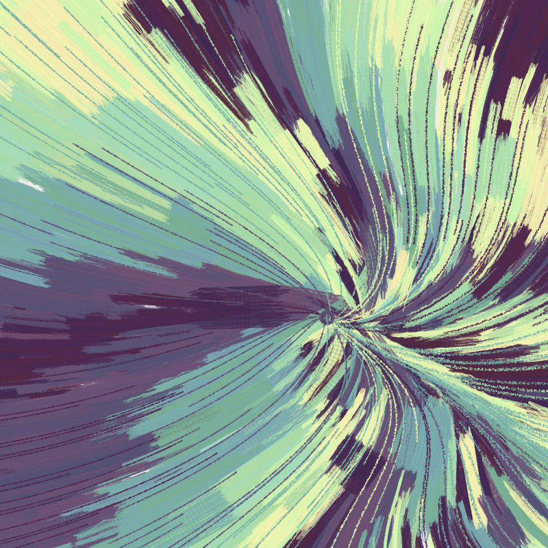 Abstract Attractorism #87 static NFT preview